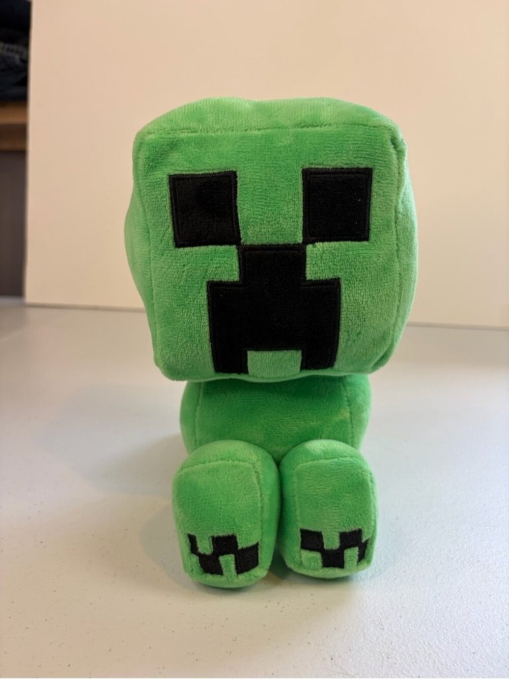 Minecraft Video Game Green Creeper Stuffy Stuffed Plush Coin Piggy Bank